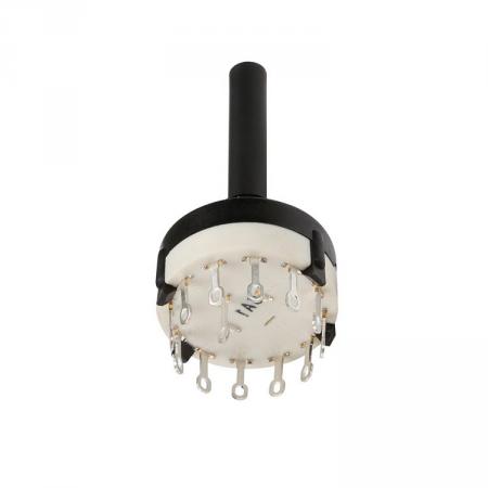 Draaischakelaar - Zwart - Techtube Pro - 0.3 A - 50 V - Zwart
